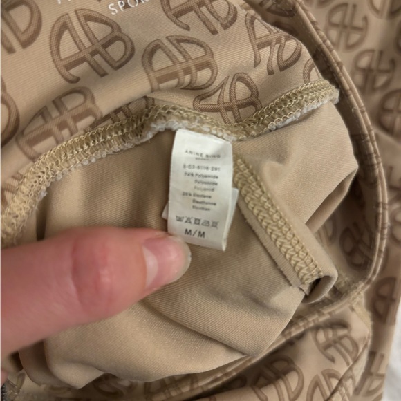 Anine Bing Sport Logo Leggings - Picture 3 of 3